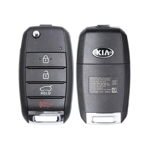 Oem OEM: NEW: KIA 4 BUTTON REMOTE FLIP KEY TQ8-RKE-4F19 / 95430-A9100 RFK-KIA-A9100-FLIP - main